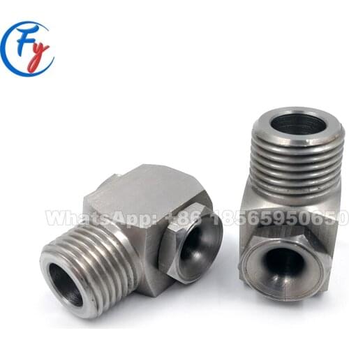 AT-W corner type wide angle hollow cone spray nozzle, dust suppression application nozzle, AT-W whirljet metal treating nozzle