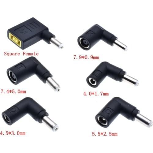 DC 5.5*2.1 male to 7.9*0.5 5.5*2.5 4.0*1.7 4.5*3.0 7.4*5.0 MM Power Jack Adapter Plug Connector Laptop Charging Converter