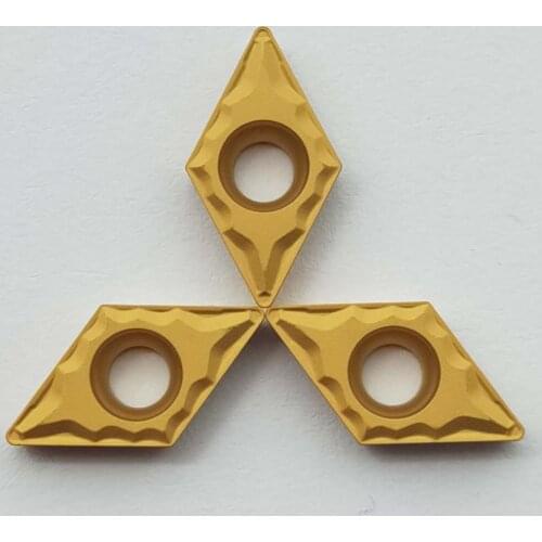 DCMT21.51-HMP NC3020 Carbide nc blades （10pcs）Turning tool insert CNC blade Steel, cast iron