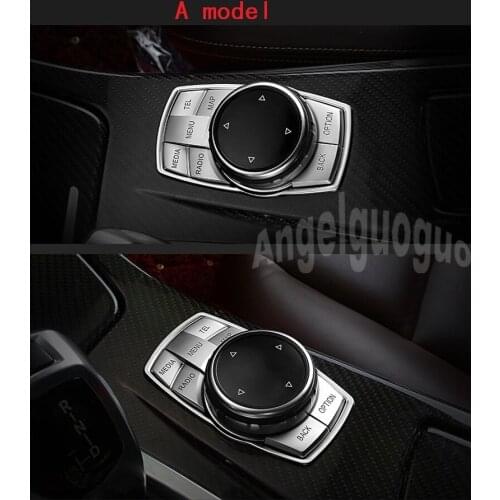 Car multimedia control buttons decorative sticker Fit for BMW x1/x3/x4/x5/x6/1 series/2 series /3 series/ 5 series