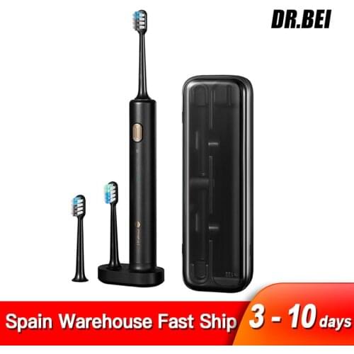DR.BEI Sonic Electric Toothbrush Adult Timer Brush 3Mode USB Charger Rechargeable Tooth Brushes Replacement Heads Set toothbrush