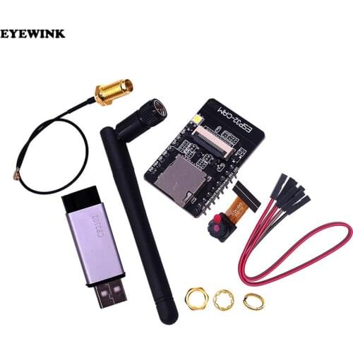 ESP32 Cam Module Camera Wifi Bluetooth ESP32-Cam Module OV2640 2MP Camera Kit CP2102 Development Board Antenna
