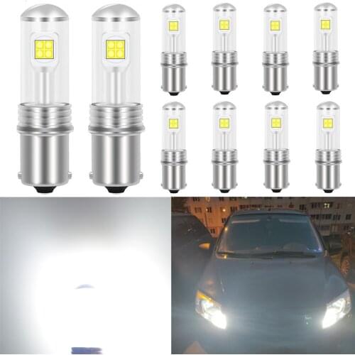 40W 1156 BA15S LED CANBUS Reverse Light Backup Lamp For VW Polo Golf 4 5 7 6 3 Beetle Passat B5 B6 B7 T5 Touran Bora T4 Touareg