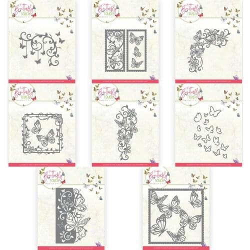 Mmao Crafts Metal Steel Cutting Dies New Various butterfly series Stencil For DIY Scrapbooking Paper/photo Cards Embossing Dies