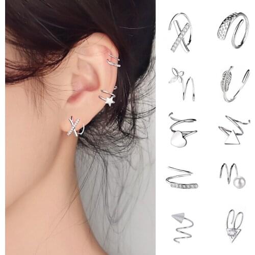 GinaDeer Fashion Earrings For Women Double Helix Stud Earings Copper Jewelry Kpop Trendy Earrings Gift Accessories Wholesale