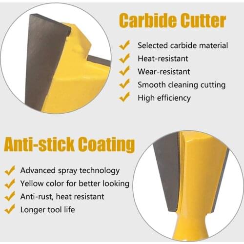 5pcs 8mm Shank Dovetail Joint Router Bits Set 14 Degree Woodworking Engraving Bit Milling Cutter for Boxes Drawers Chests Wood