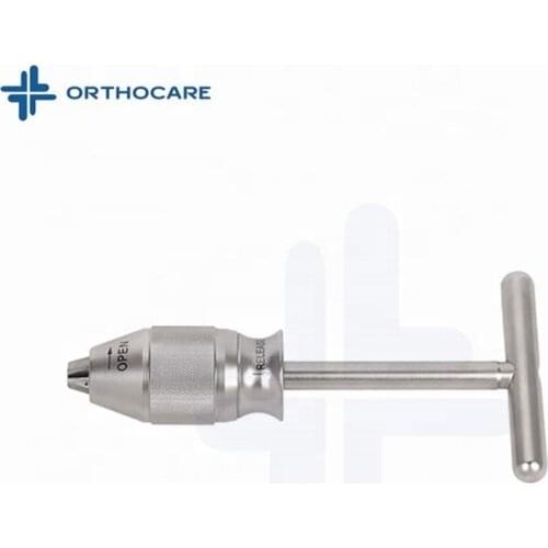 Orthopedic Surgical Instruments T Handle Cannulated Chuck