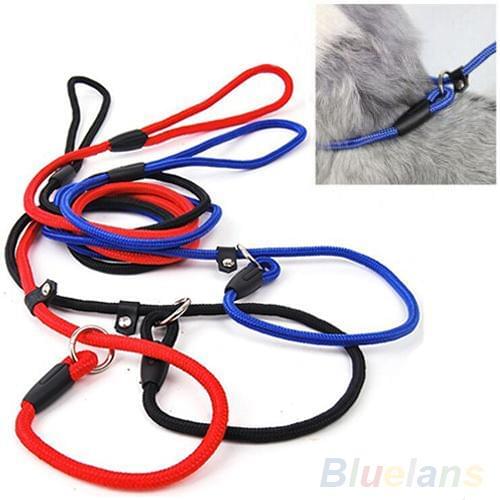 Pet Dog Collar Nylon Anti-bite Non-slip Training Retractable Dog Leash Walking Harness Pet Products collar perro