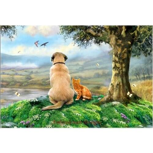 Needlework for embroidery DIY DMC High Quality - Counted Cross Stitch Kits 14 ct Oil painting - Reflections