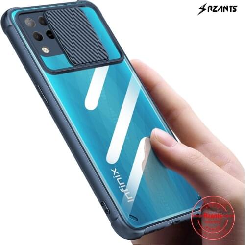 Rzants For Infinix Hot 10S Infinix Hot 10T Case [Lens Protection] Slim Crystal Clear Cover Soft Casing