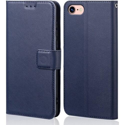 Silicone Flip Case for iPhone 7 Luxury Wallet PU Leather Magnetic Phone Bags Cases for iPhone 8 with Card Holder