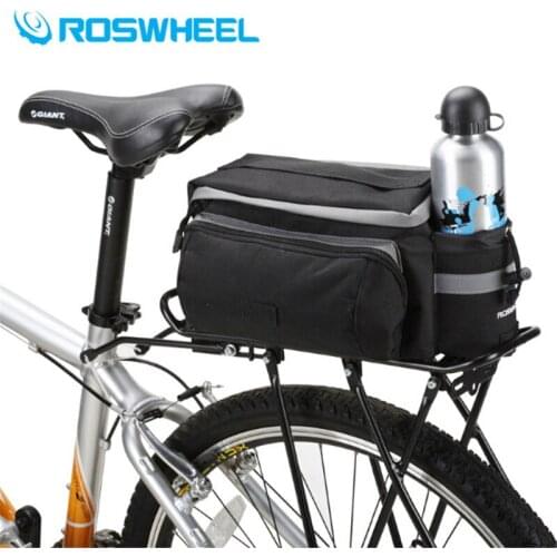 New Multifunctional ROSWHEEL Mountain Bike Saddle Basket Bicycle Rear Rack Bag Becicle Bicycle Pack Trunk Pannier Bycicle Bag