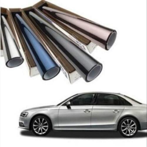 3m Car Window Tint Film Glass VLT 5% Roll 1 PLY Car Auto House Solar Protection Summer UV-Proof Scratch Resistant 50cmx300cm