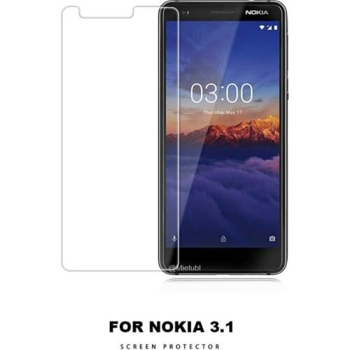 For Nokia 3.1 3 2018 5.2" Tempered Glass Screen Protector Film for Nokia 3.1 3 2018 5.2" glass film