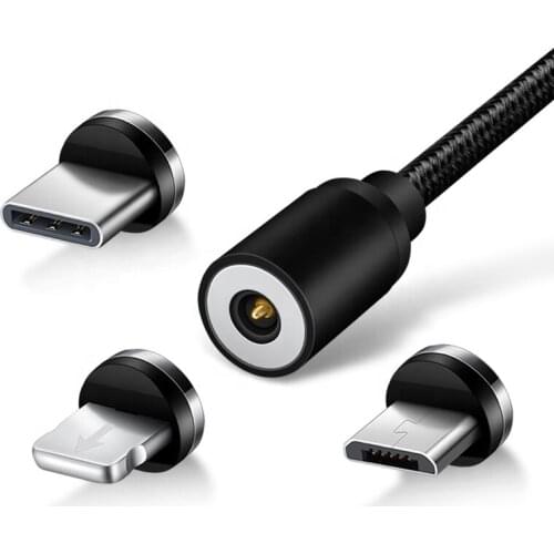 Charging Micro USB C Magnetic Cable 1M Super Phone Type-C Magnet Charger Microusb For iPhone Samsung Mobile Phone Cables