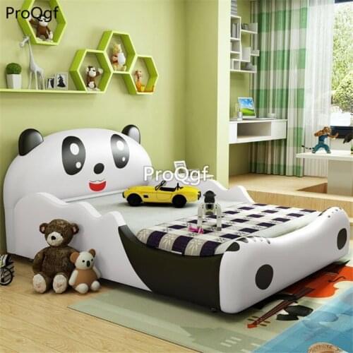 Prodgf 1 Set 120*190cm rare cute series Children Bed No Mattress