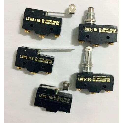 1PCS Micro Limit Switch LXW5-11G1 11M 11N1 11Q1 11G2 Screw Terminal Limit Switch Momentary AC 380V DC 220V