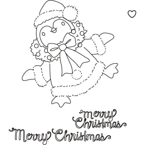 10x8 Girl is dancing TBig ice cream ransparent Clear Stamps Silicone Seals for DIY scrapbooking photo album Card Making