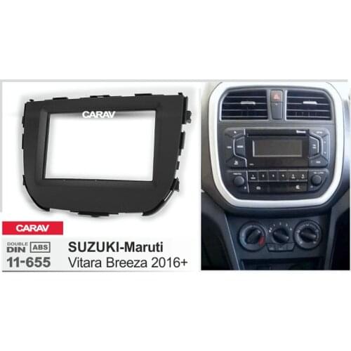 CARAV 11-655 Top Quality Car Stereo Dash Kit Radio CD Player Install Mount for SUZUKI-Maruti Vitara Breeza 2016