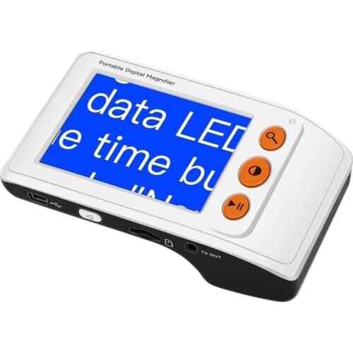 Digital Magnifier Electronic Reading Aid 3.5 inch LCD Screen 2-25 Times Zoom