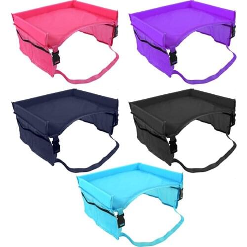 Baby Playpens Baby Tray Stroller Kids Toy Food Water Holder Desk Children Portable Table For Car Child Table Storage