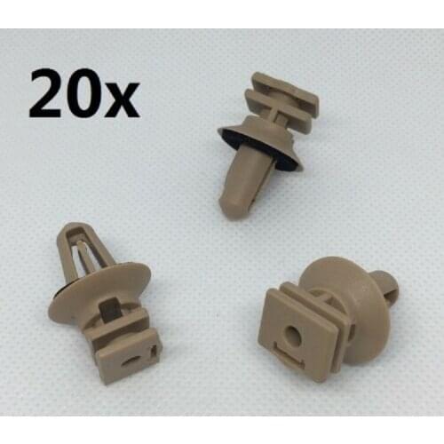 For BMW Interior Plastic Clips for Trims on Sill Door Entrance Fits 51477117532