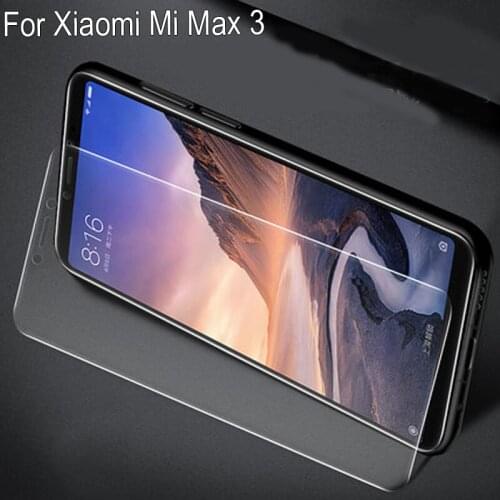 2.5D Curved Screen Protector For Xiaomi Mi Max 3 Protective Tempered Glass For Xiaomi Mi Max 3 Protective Glass Film max3