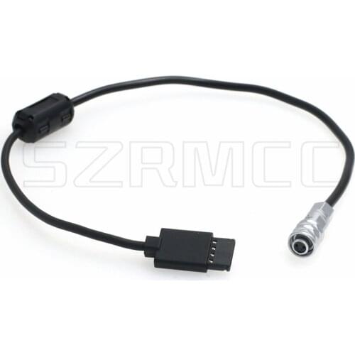 BMPCC 4K 6K Power Cable for DJI Ronin S Gimbal to Weipu SF610 2 Pin Female BMD Blackmagic Pocket Cinema Camera 4K