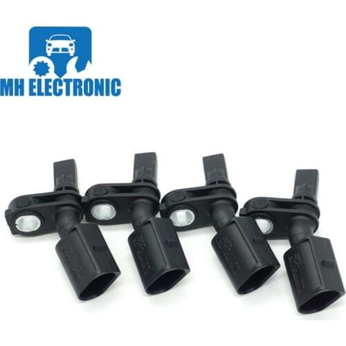 MH Electronic 4PCS/LOT Front Right ABS Sensor For Volkswagen Polo Fox for Skoda Fabia Seat for Audi A2 Q2 WHT003860 WHT 003 860