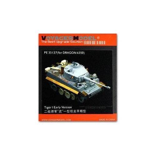 KNL HOBBY Voyager Model PE35127 6 heavy truck tiger-type pre-upgrade with metal etching pieces (dragon)