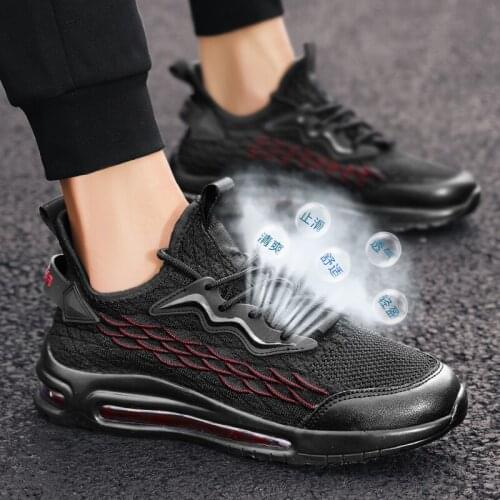 Mens Fashion para Male Sneaker hombre causal de gym trainers mens leisure breathable sneaker sneakers-mens 39 white summer shoe