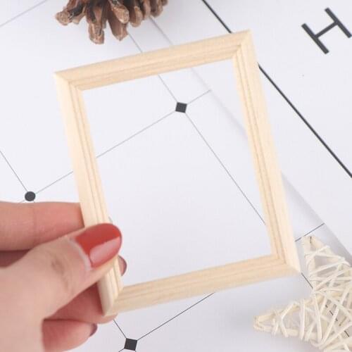 New 1/12 Dollhouse Miniature Accessories Resin Photo Frame Simulation Furniture Model Toy For Children Doll House Decoration