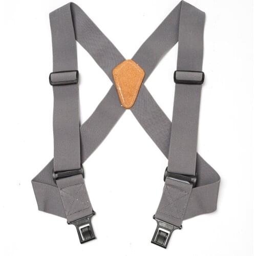 Tank pattern suspender strap adult fashion X-shaped new Japanese buckle elastic elastic wide strap suspenser