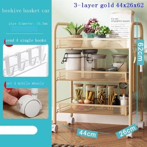 Shelf Bathroom Cosas De Cocina Paper Towel Scaffale Rack Sponge Holder Organizer with Wheels Prateleira Kitchen Storage Shelves
