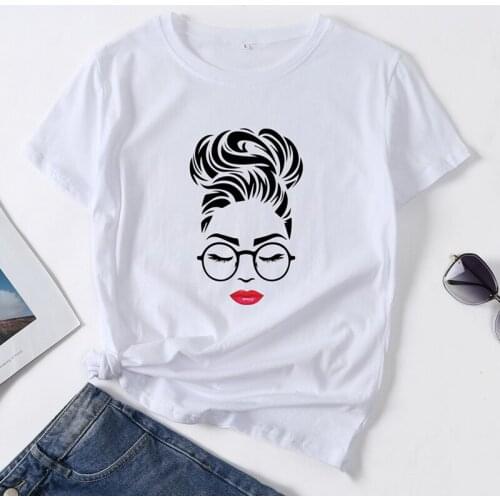Sunglasses Girl Printed Tops Tee Summer Female T shirt Short Sleeve For Women Clothing Ulzzang Harajuku women Tops