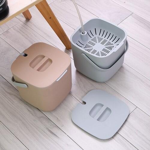 Tea Dregs Bucket Trash Can Dual-Use Household Creative Drainage Tea Strainer Waste Water Bucket Coffee Filter Bucket