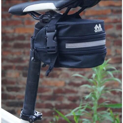 Types Bicycle Cycling Frame Pannier Front Tube Bag Outdoor Bike Seat Saddle Bag