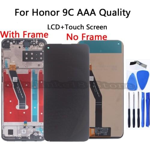 High quality For Huawei honor 9C Play 3 LCD Display 10 Touch Screen Digitizer Assembly Replament Parts For Honor 9C 9 C AKA-L29