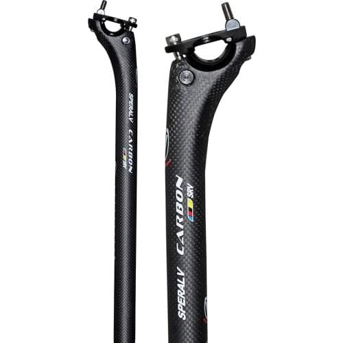 High Strength Carbon Fiber Seatpost After Seat the Road Bicycle Seatpost Seat Tube Rod Carbon Seatpost Seat Tube