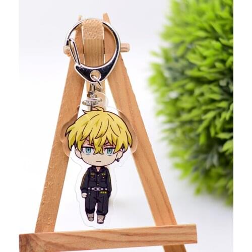 WL0992 Tokyo Revengers Keychain Acrylic Cartoon Keyring Accessories