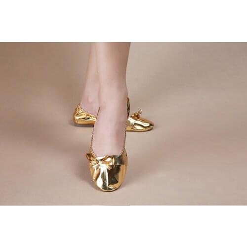 Women unitards clothing Dancers tendon soft-soled shoes belly dance new performance practice shoes exercise shoes