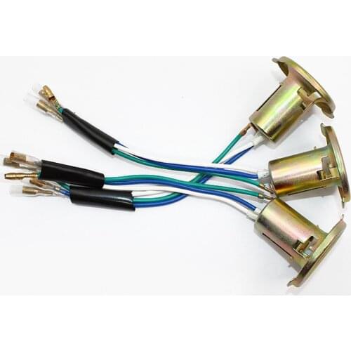 5PCS Moped Accessories Lamp Holder Headlight Lamp Holder Tricycle Lamp Holder Far and Near Light Lamp Holder