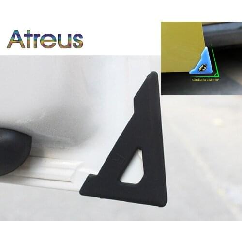 Atreus 2pc Car-Styling Car Door Protection Stickers For VW Golf 4 7 5 MK4 Mazda 6 cx-5 Peugeot 206 207 208 508 Touareg Tiguan