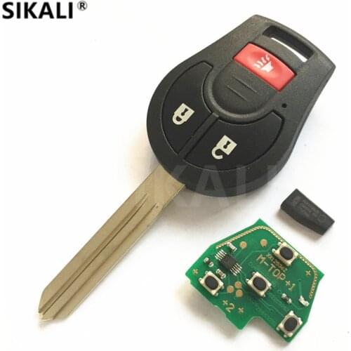 Car Remote Key for Nissan March Qashqai Sunny Sylphy Tiida X-Trail Vehicle Control FCC ID CWTWB1U751 CWTWB1U816 CWTWB1U761