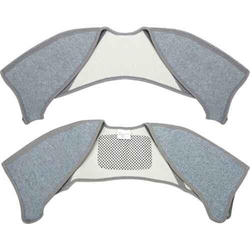 Bamboo Shoulder Guard Charcoal Self-heating Warm Belts High-quality Solid Portable Antibacterial Back Pad Posture Support