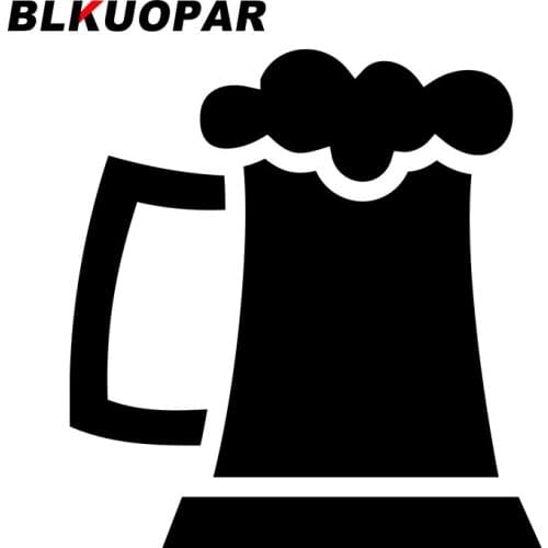 BLKUOPAR for Beer Stein Car Stickers Personality Decals Vinyl Car Wrap Campervan Surfboard Waterproof Snowboard Scratch-Proof