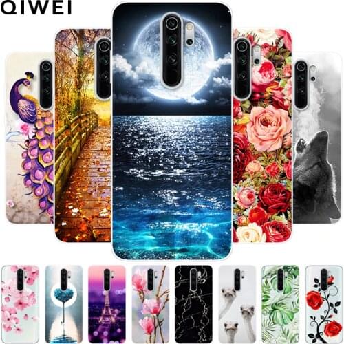 For Redmi Note 8 pro Case Cover Flower Soft TPU Silicon Cases For Xiaomi Redmi Note 8 8T Phone Back Cover Coque Redmi Note8 Pro