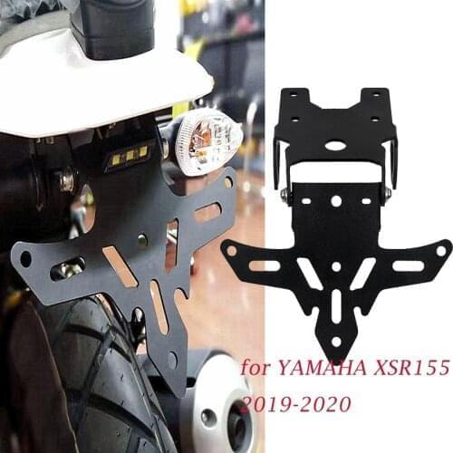 XSR155 Motorcycle Tail Tidy For Yamaha XSR155 Fender Eliminator 2019-2020 Led Light License Plate Holder Bracket accessories