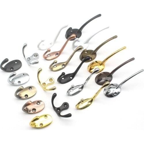 Coat Hooks Wall Mounted Coat Rack Vintage Coat Hangers Robe Hook Towel Hook,Utility Hook for Hanging Scarf,Bag,Towel,Key,Hat,Cup