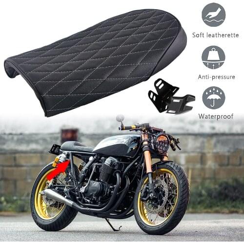 Motorcycle Vintage Seat Cafe Racer Scrambler Retro Saddle Seat Hump For Honda CG CB750 CB200 CB350 CL350 CB400/550 For KAWASAKI